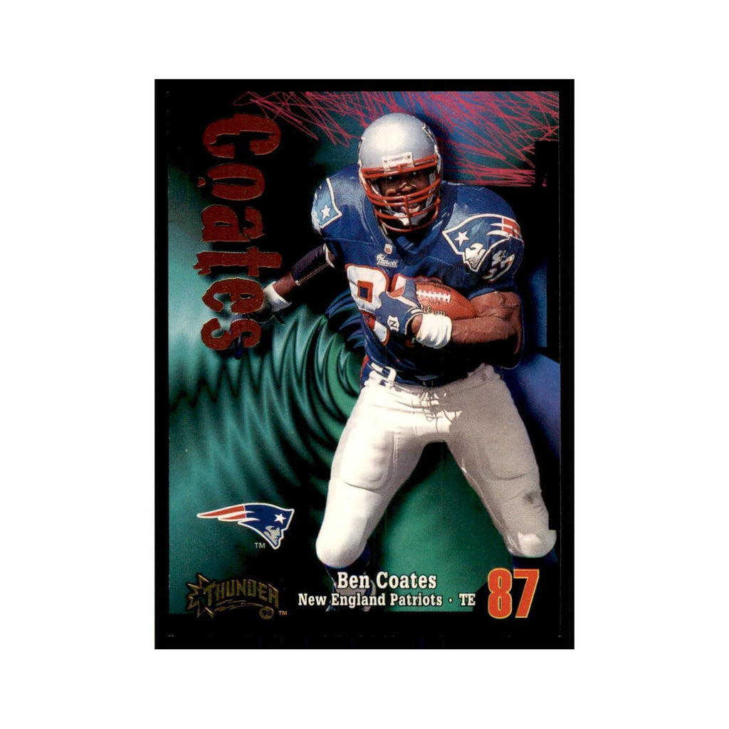 Ben Coates 1998 SkyBox Thunder #108 Football Cards Football Card NM