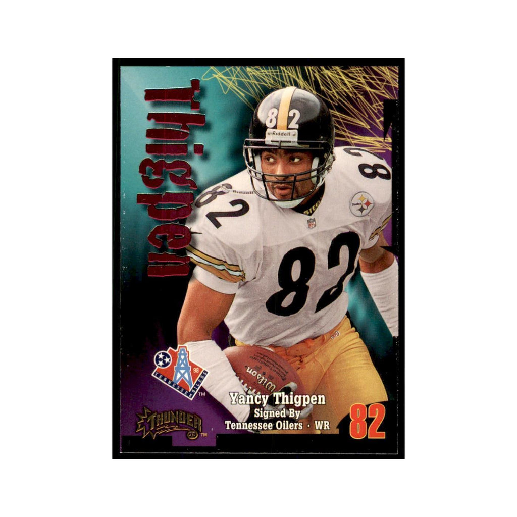 Yancey Thigpen 1998 SkyBox Thunder #54 Football Cards Football Card NM