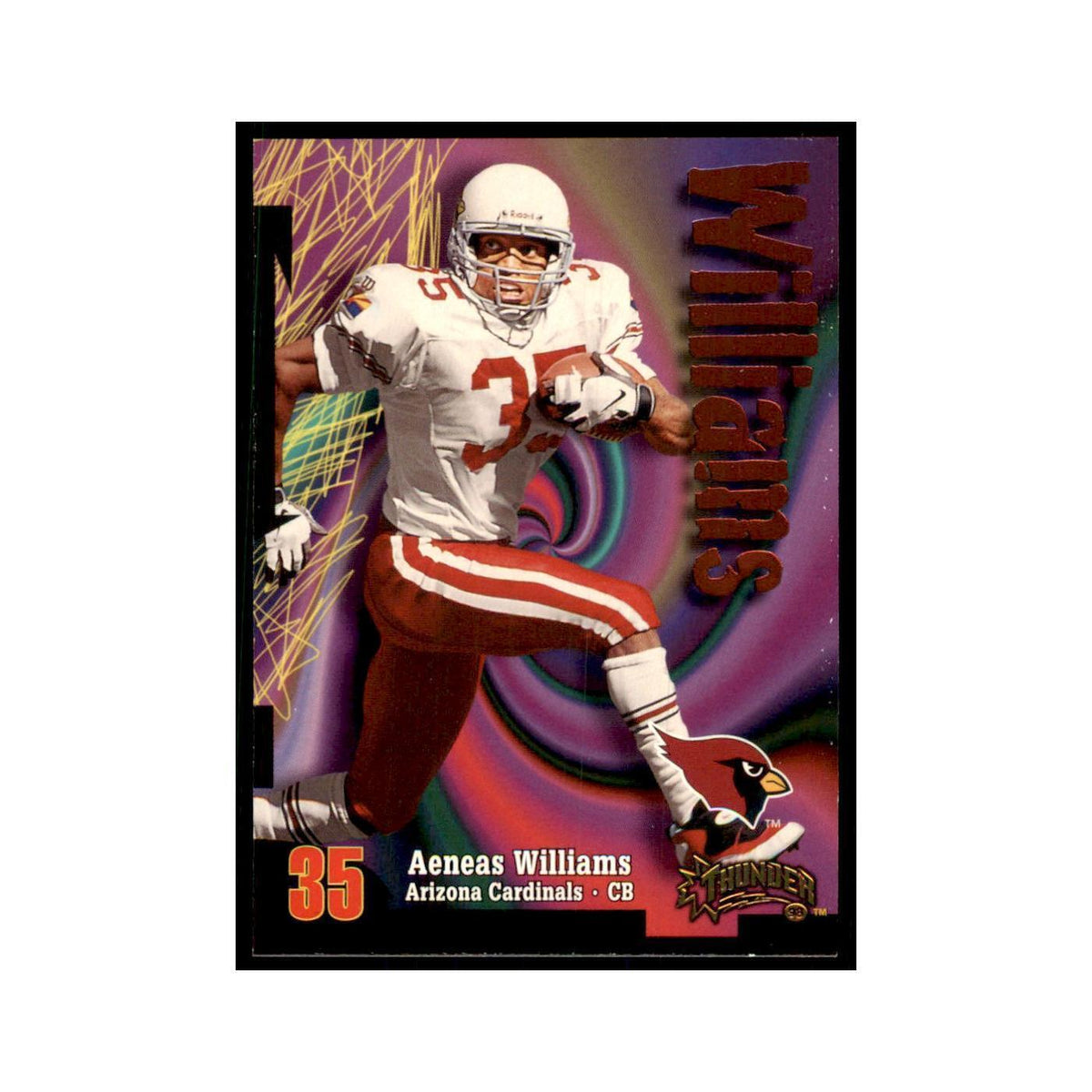 Aeneas Williams 1998 SkyBox Thunder #70 Football Cards Football Card NM