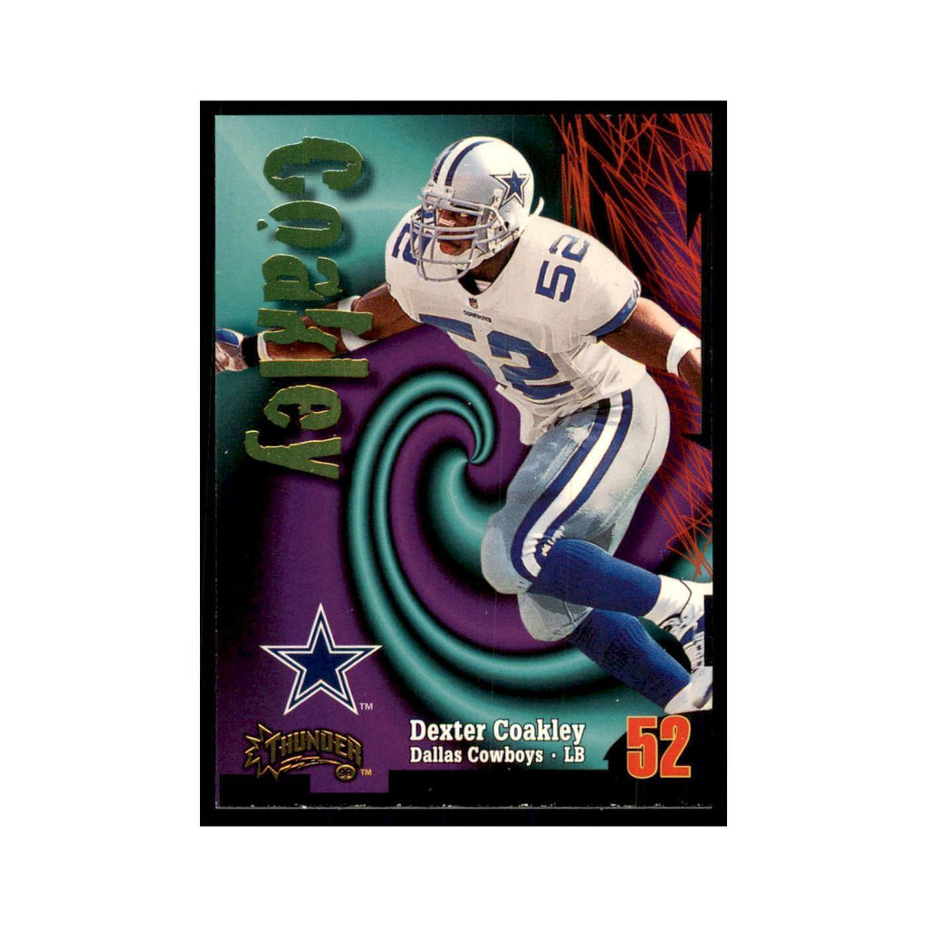 Dexter Coakley 1998 SkyBox Thunder #97 Football Cards Football Card NM