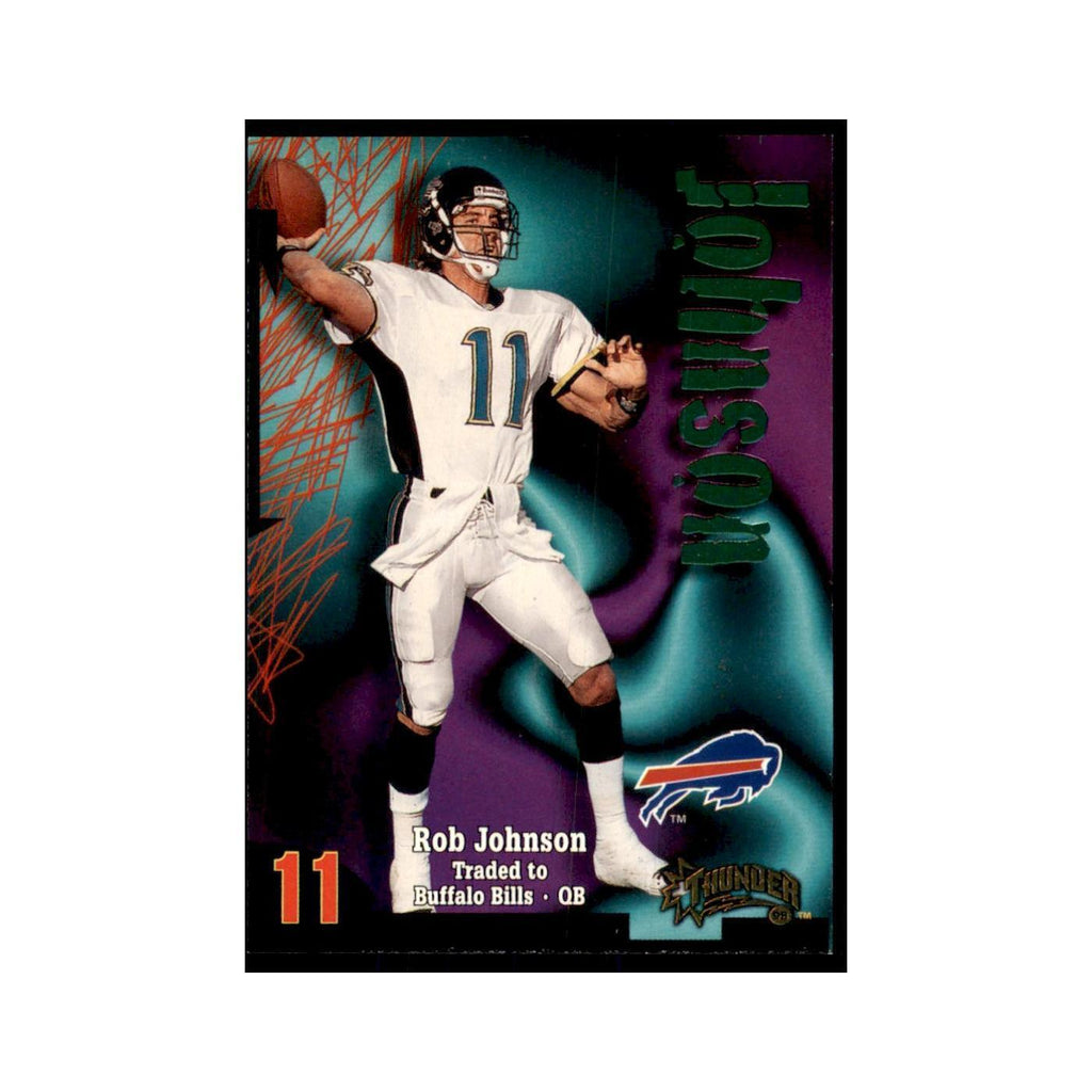 Rob Johnson 1998 SkyBox Thunder #98 Football Cards Football Card NM