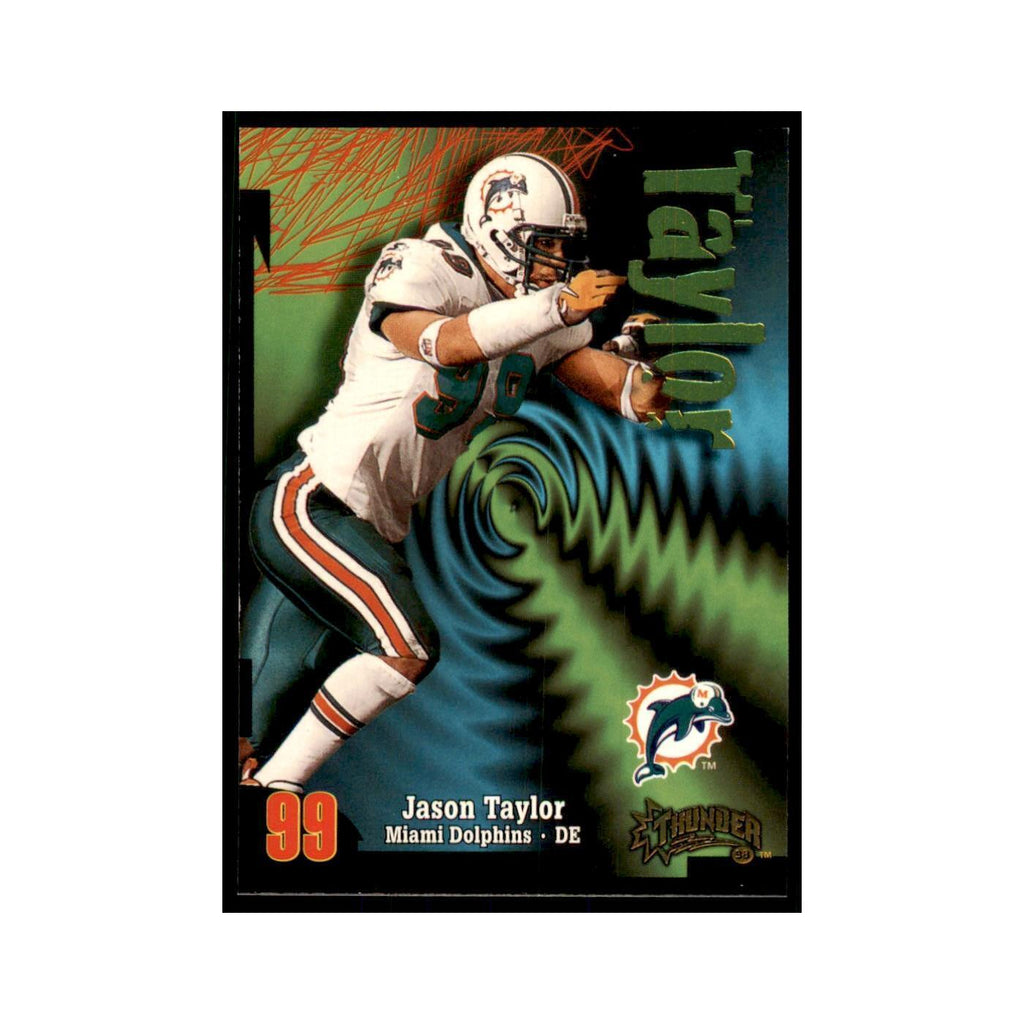 Jason Taylor 1998 SkyBox Thunder #51 Football Cards Football Card NM