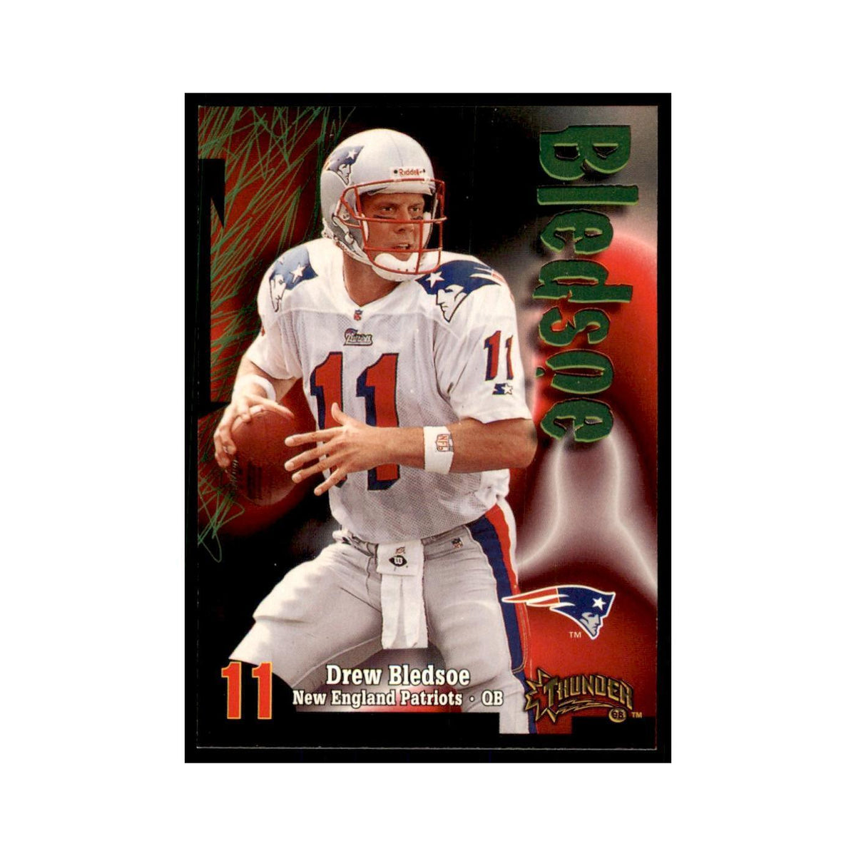 Drew Bledsoe 1998 SkyBox Thunder #224 Football Cards Football Card NM