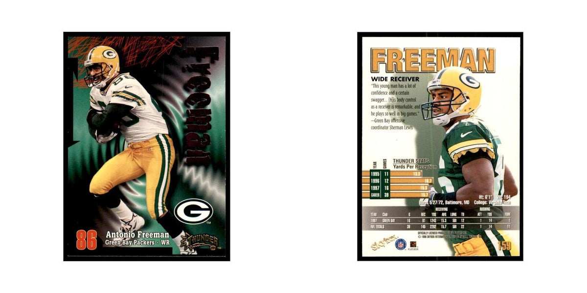 Antonio Freeman 1998 SkyBox Thunder #159 Football Cards Football Card NM
