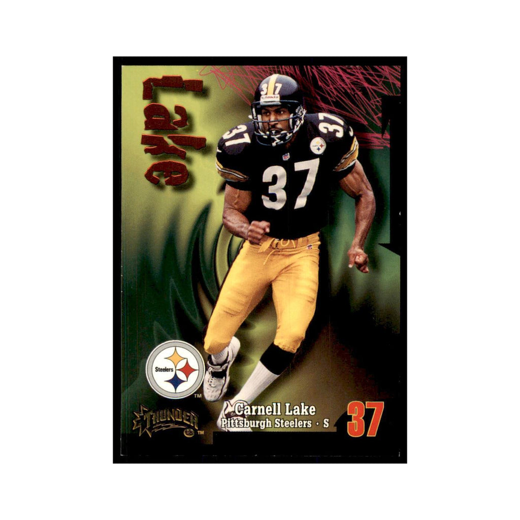 Carnell Lake 1998 SkyBox Thunder #177 Football Cards Football Card NM