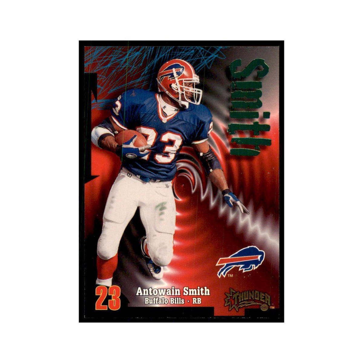 Antowain Smith 1998 SkyBox Thunder #225 Football Cards Football Card NM