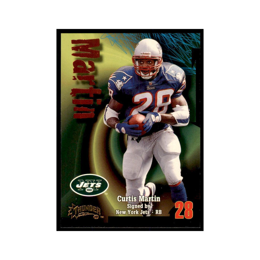 Curtis Martin 1998 SkyBox Thunder #220 Football Cards Football Card NM