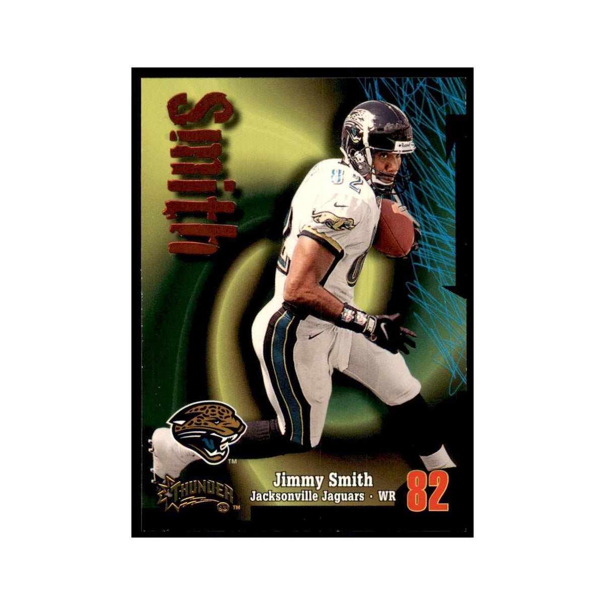 Jimmy Smith 1998 SkyBox Thunder #130 Football Cards Football Card NM