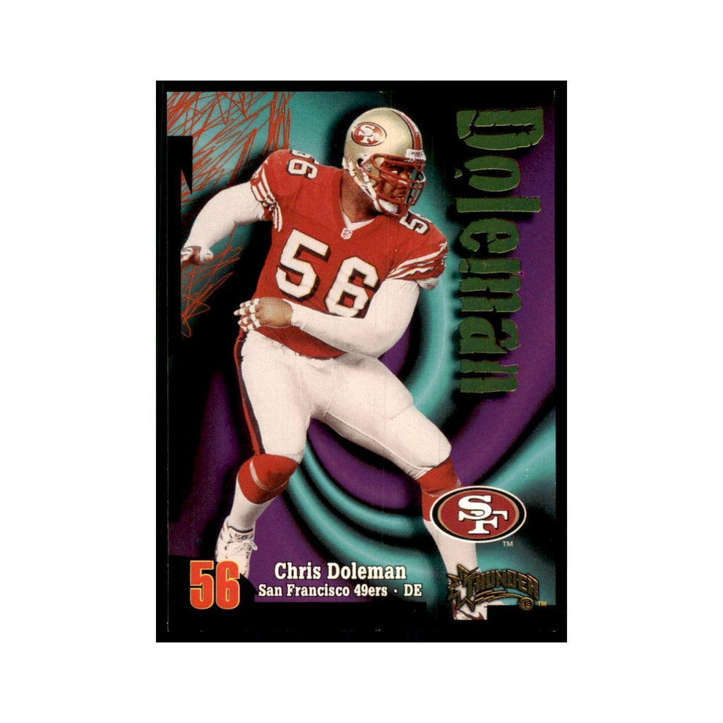 Chris Doleman 1998 SkyBox Thunder #142 Football Cards Football Card NM