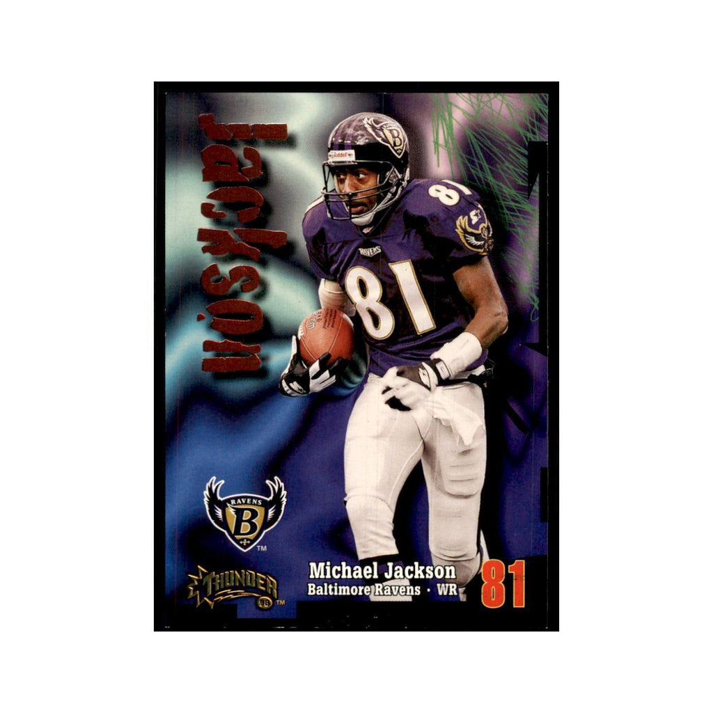 Michael Jackson 1998 SkyBox Thunder #167 Football Cards Football Card NM