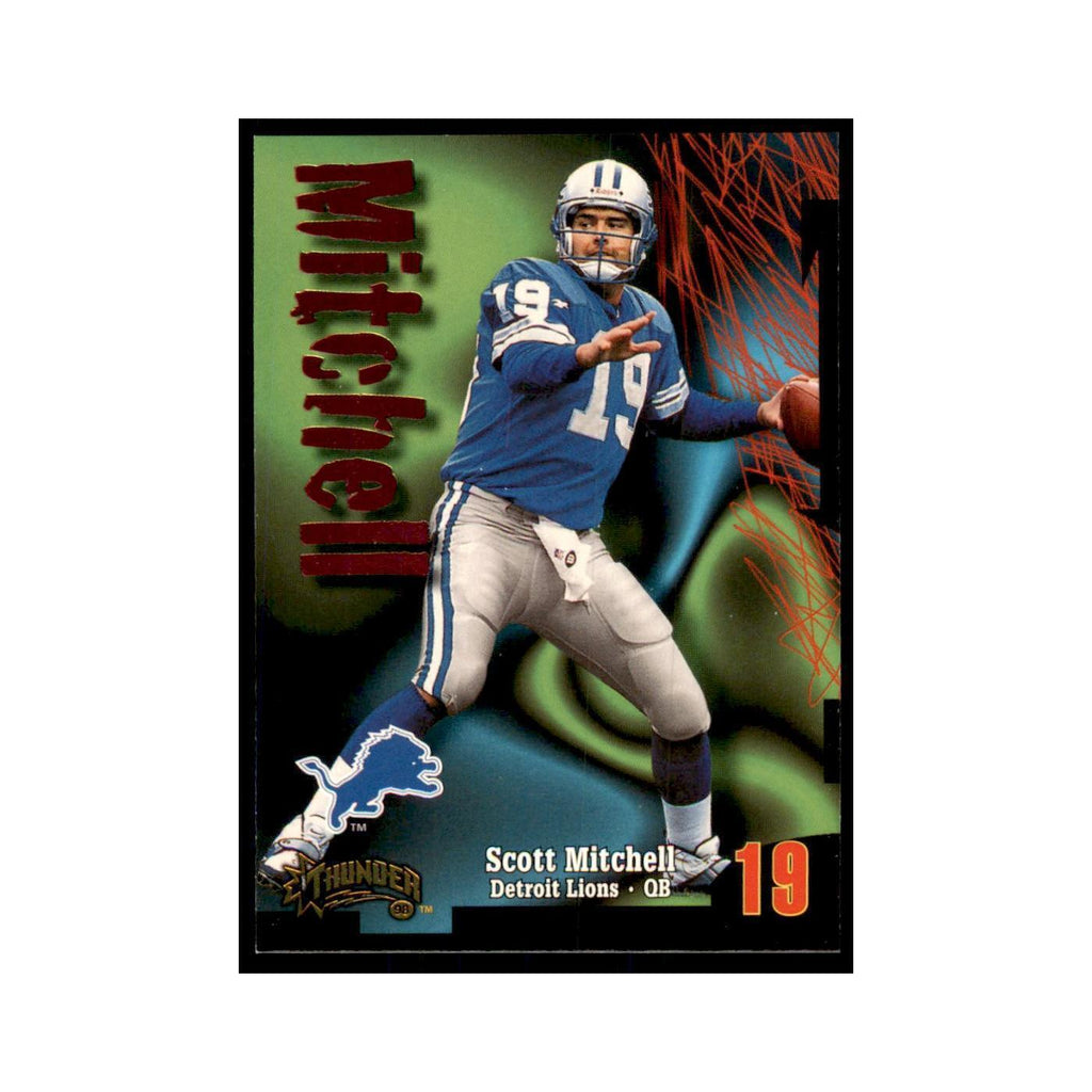 Scott Mitchell 1998 SkyBox Thunder #5 Football Cards Football Card NM