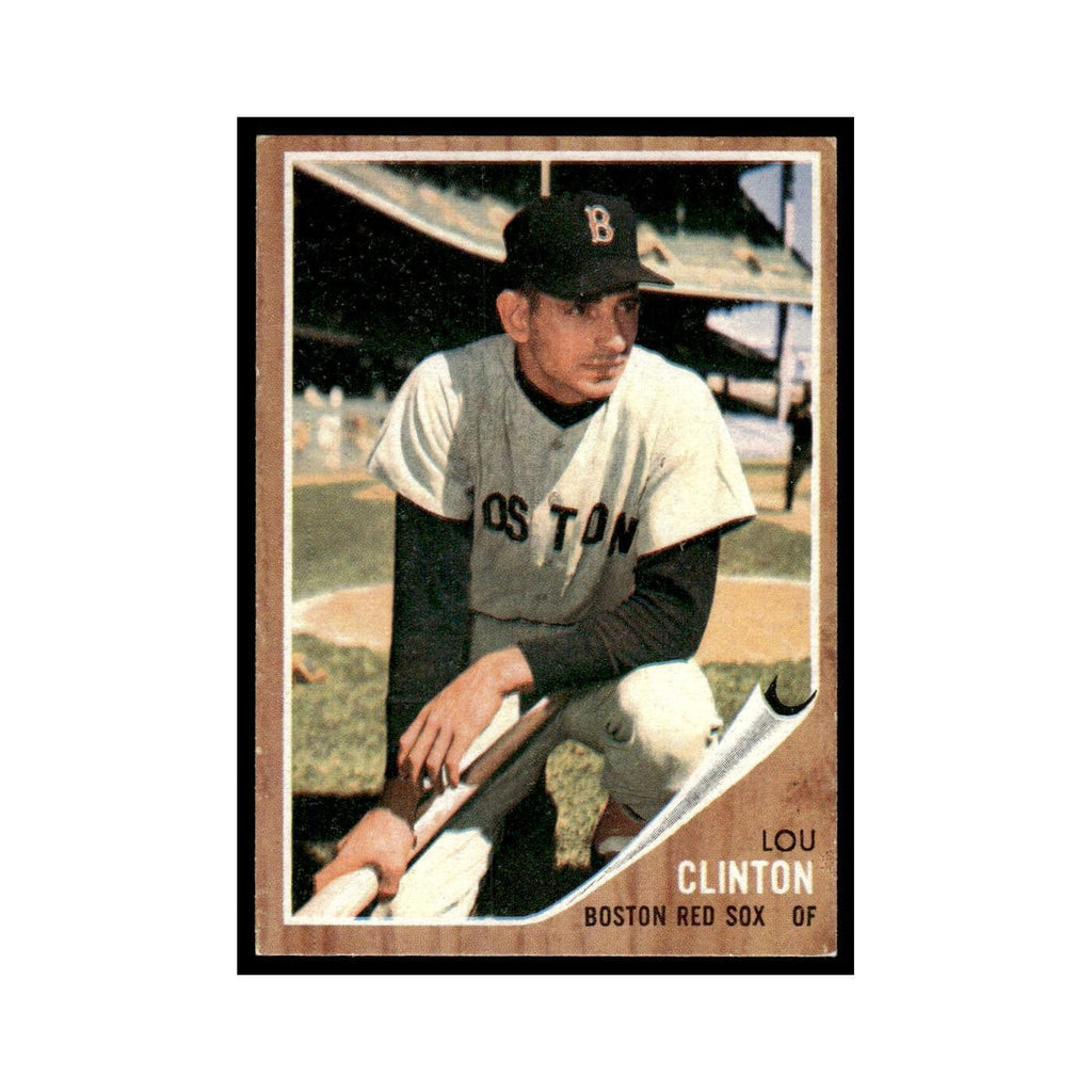 Lou Clinton 1962 Topps #457 Boston Red Sox Baseball Card VG