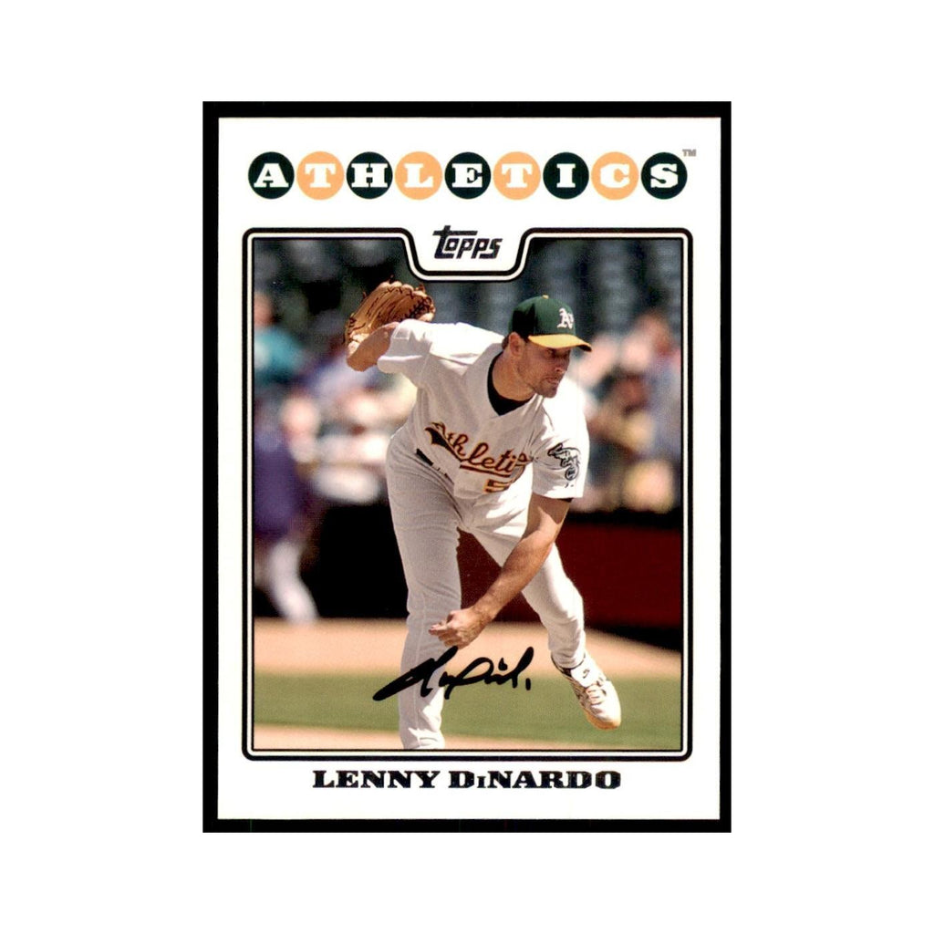 Lenny DiNardo 2008 Topps #14 Baseball Cards Baseball Card NM