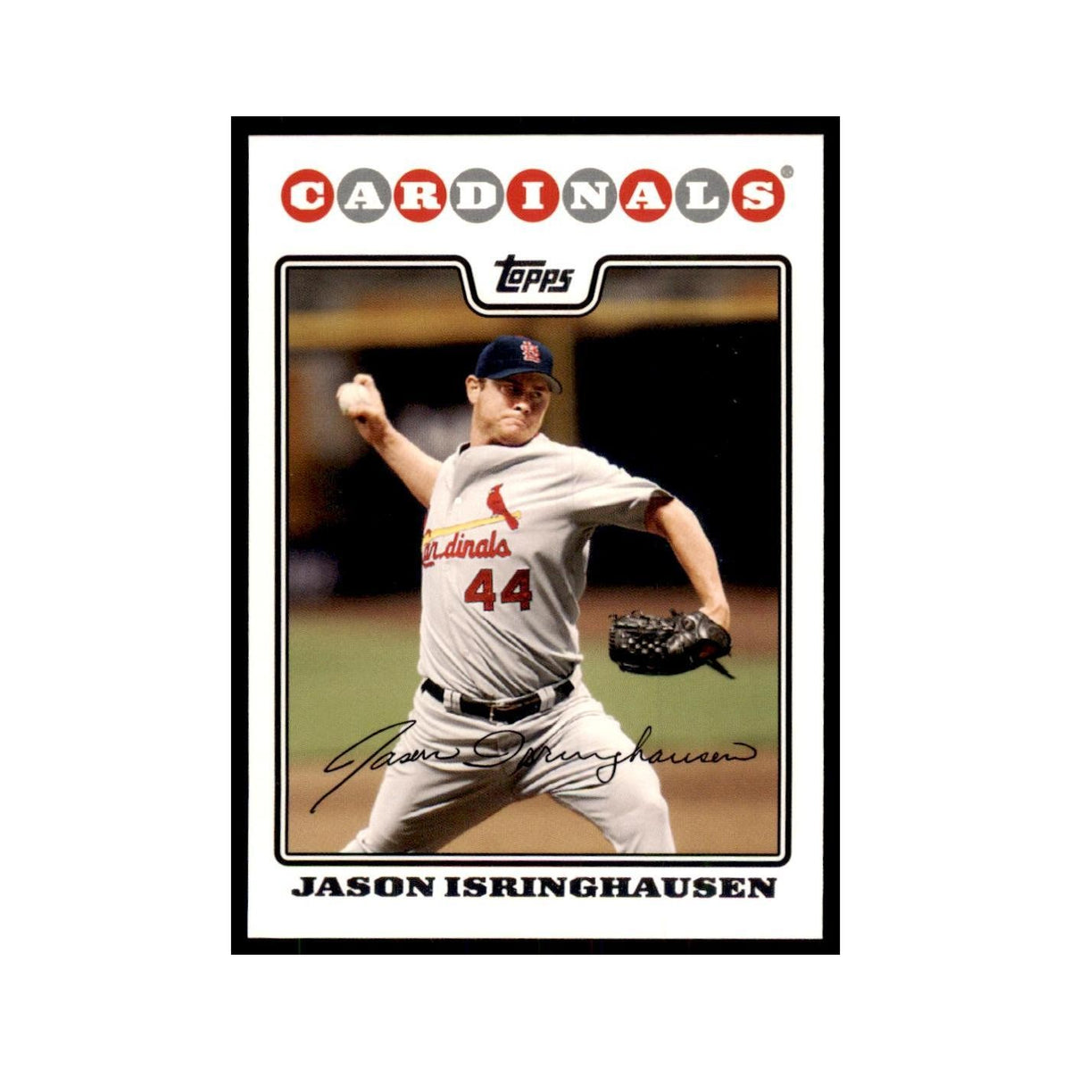 Jason Isringhausen 2008 Topps #246 Baseball Cards Baseball Card NM