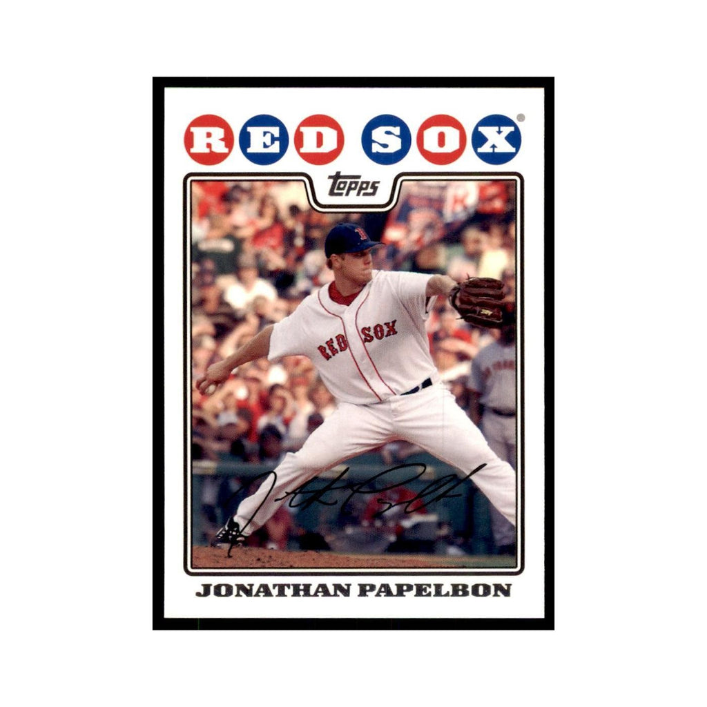Jonathan Papelbon 2008 Topps #250 Baseball Cards Baseball Card NM