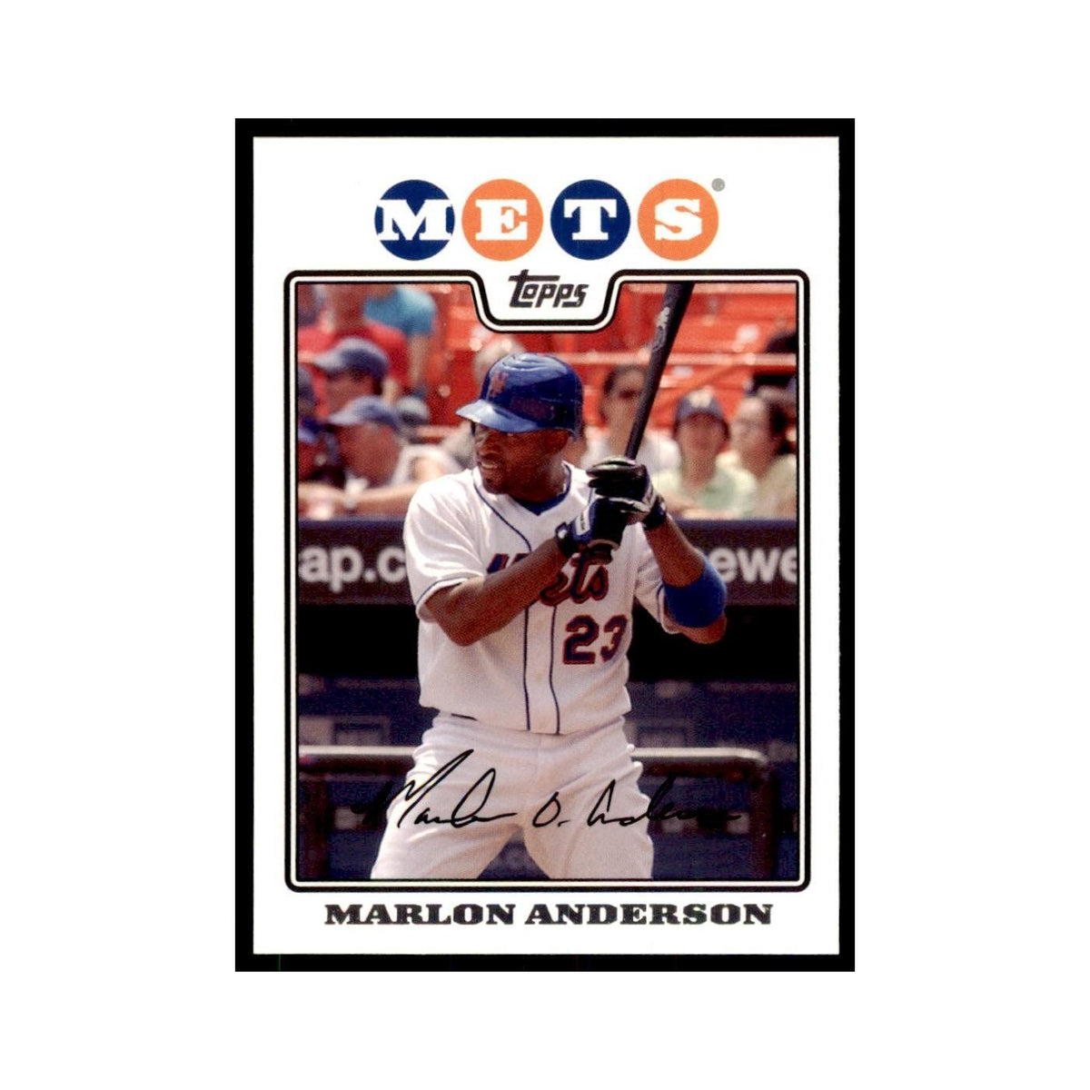 Marlon Anderson 2008 Topps #147 Baseball Cards Baseball Card NM