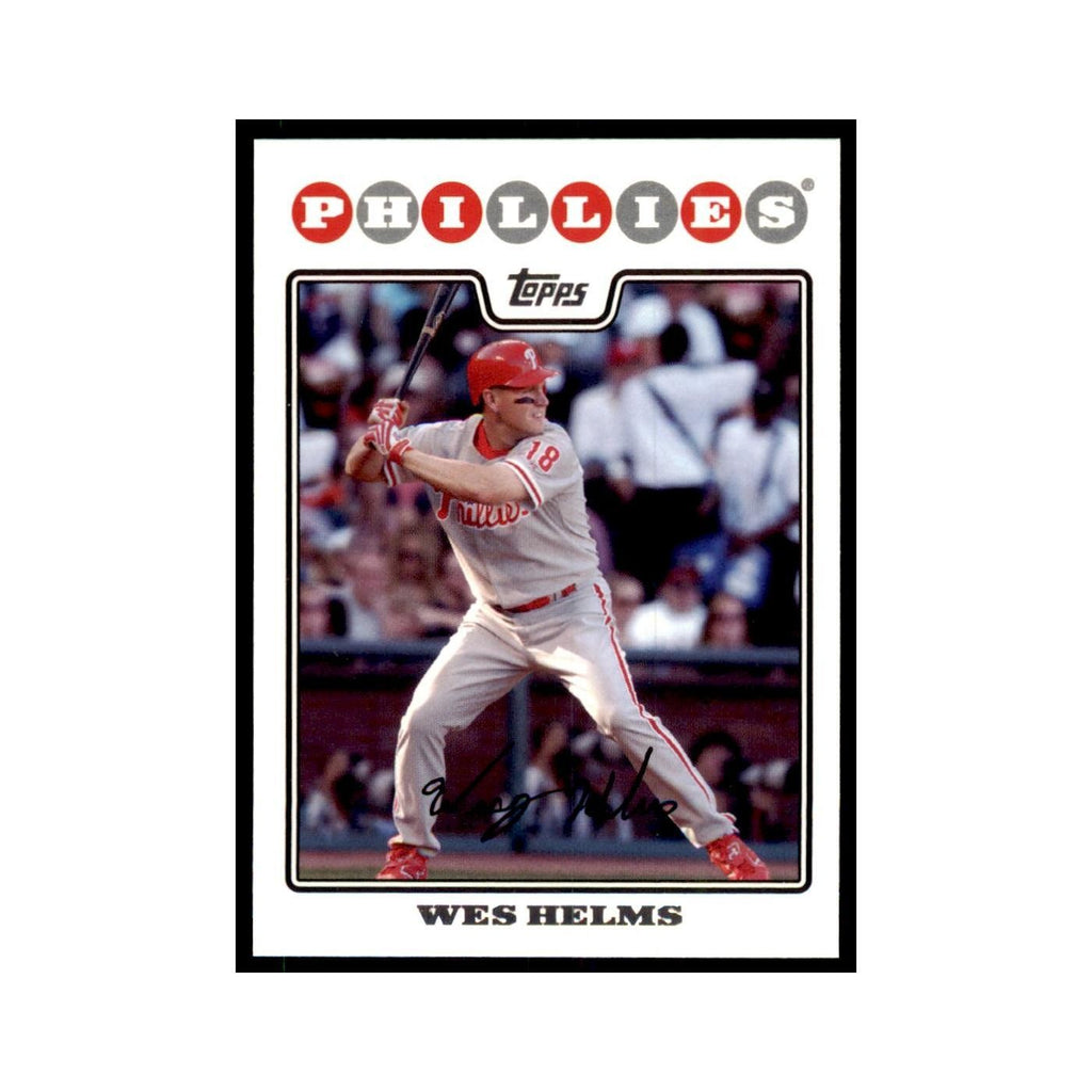 Wes Helms 2008 Topps #67 Baseball Cards Baseball Card NM