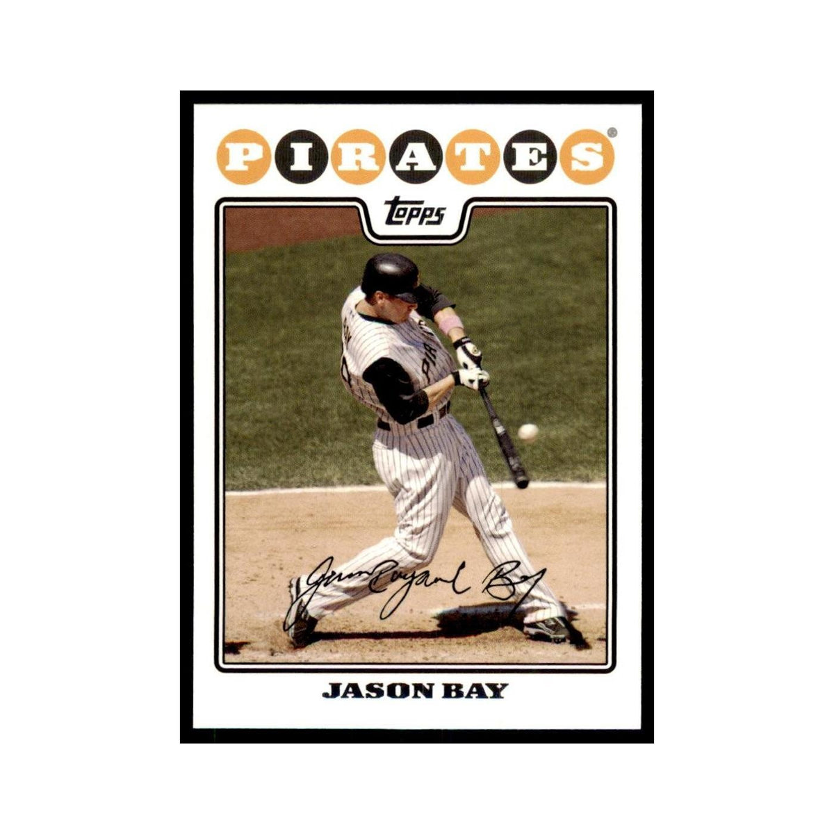 Jason Bay 2008 Topps #85 Baseball Cards Baseball Card NM