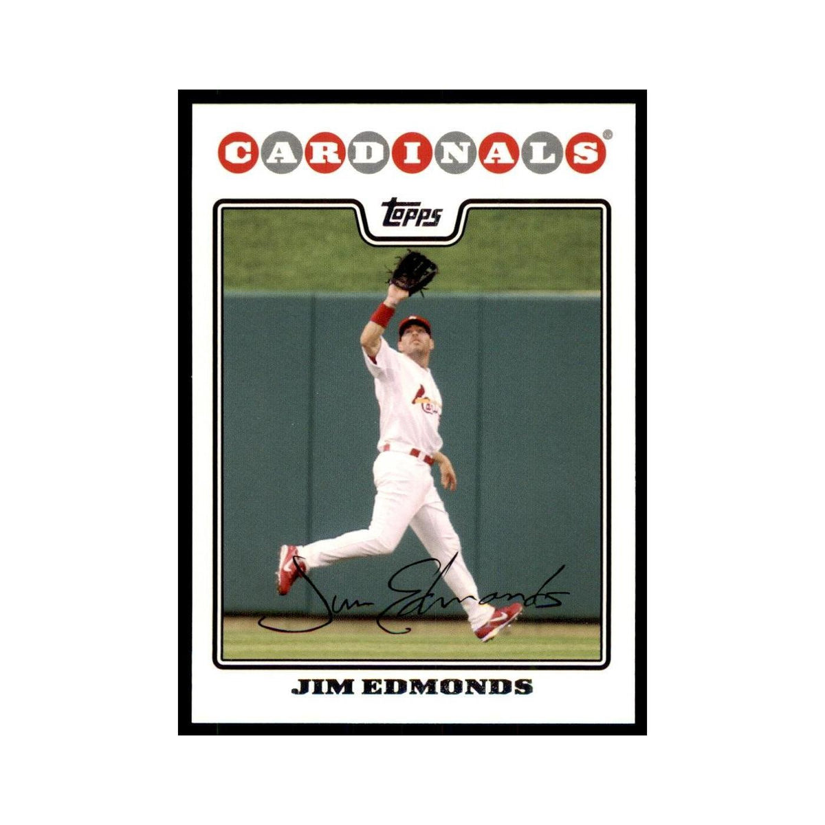 Jim Edmonds 2008 Topps #192 Baseball Cards Baseball Card NM
