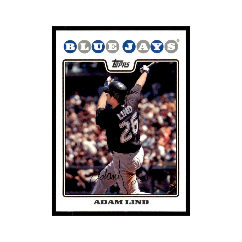 Adam Lind 2008 Topps #169 Baseball Cards Baseball Card NM