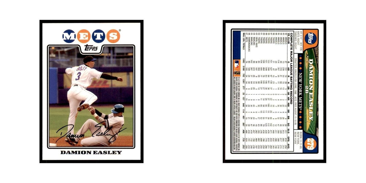 Damion Easley 2008 Topps #279 Baseball Cards Baseball Card NM