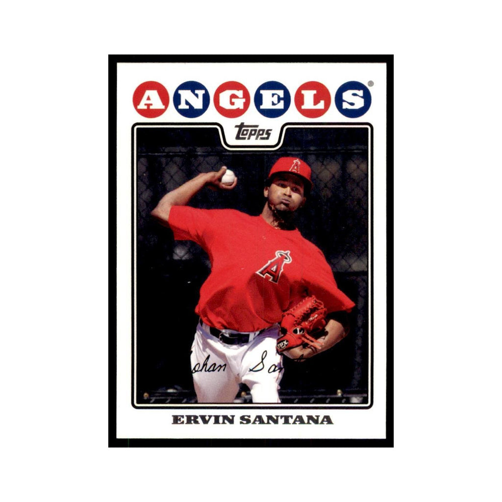 Ervin Santana 2008 Topps #241 Baseball Cards Baseball Card NM