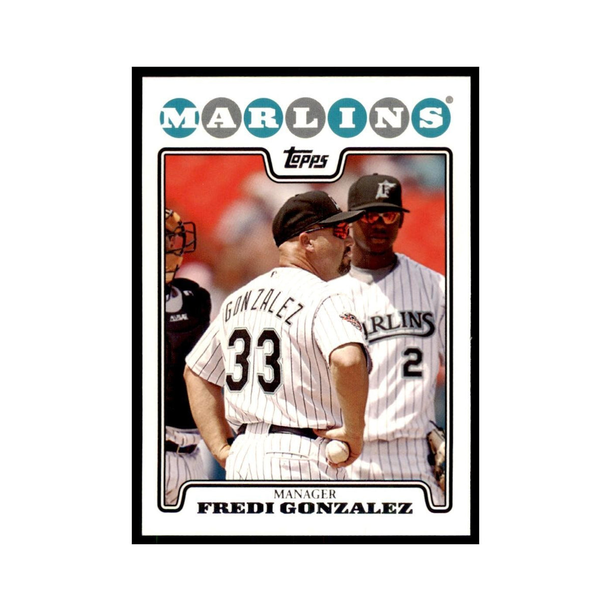 Fredi Gonzalez 2008 Topps #265 Baseball Cards Baseball Card NM