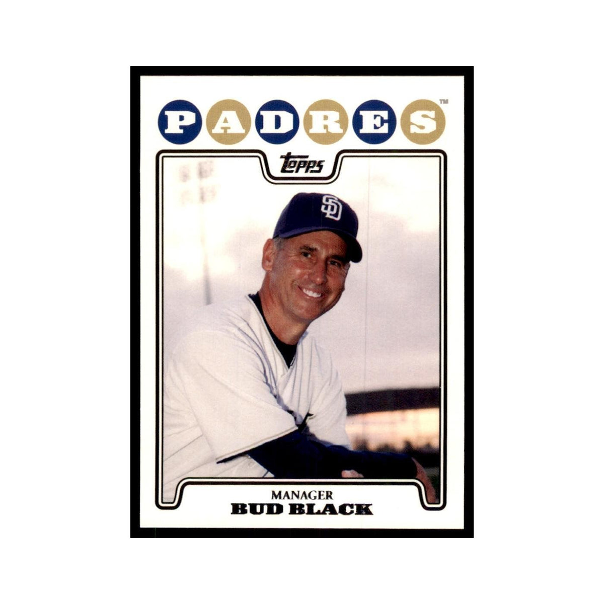 Bud Black 2008 Topps #94 Baseball Cards Baseball Card NM