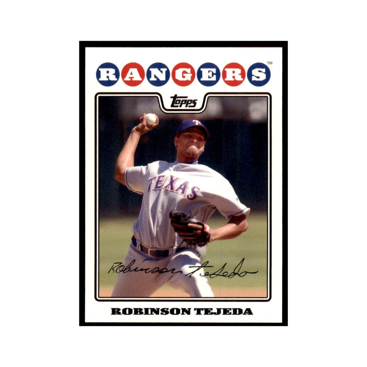 Robinson Tejeda 2008 Topps #19 Baseball Cards Baseball Card NM