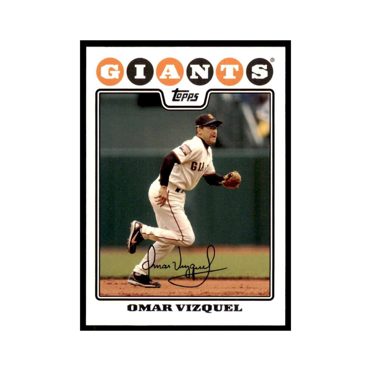 Omar Vizquel 2008 Topps #79 Baseball Cards Baseball Card NM
