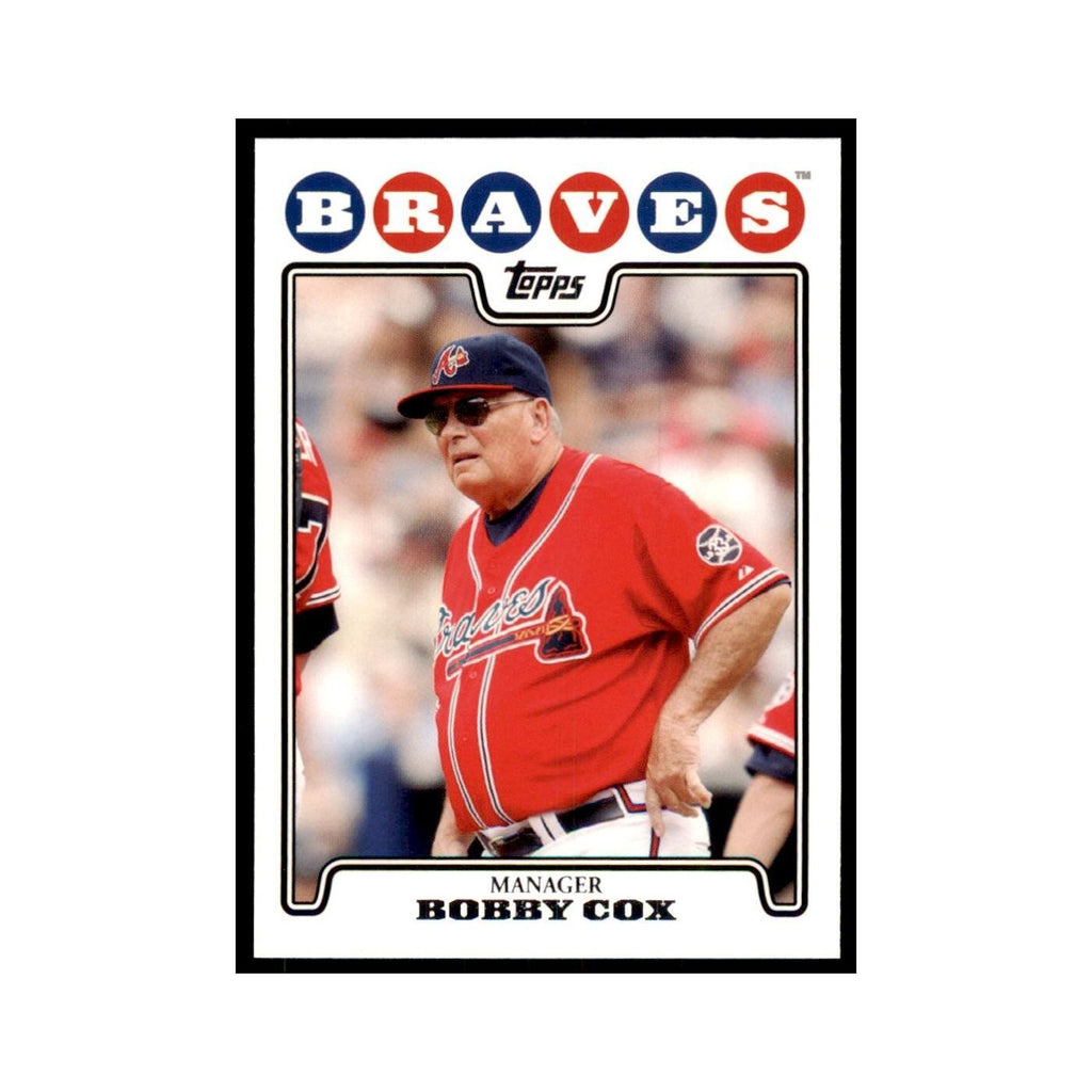 Bobby Cox 2008 Topps #69 Baseball Cards Baseball Card NM