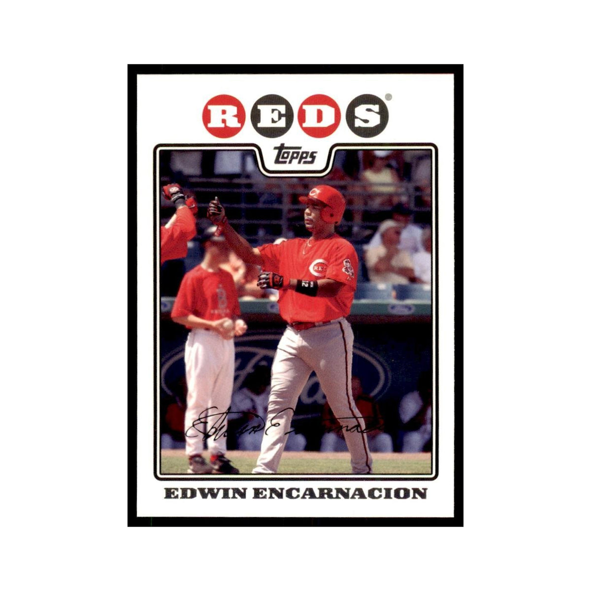 Edwin Encarnacion 2008 Topps #21 Baseball Cards Baseball Card NM