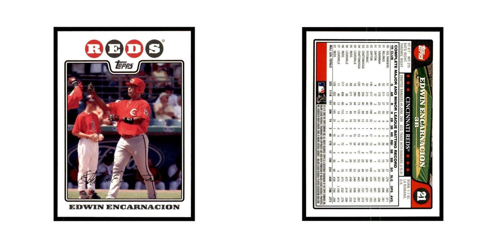 Edwin Encarnacion 2008 Topps #21 Baseball Cards Baseball Card NM