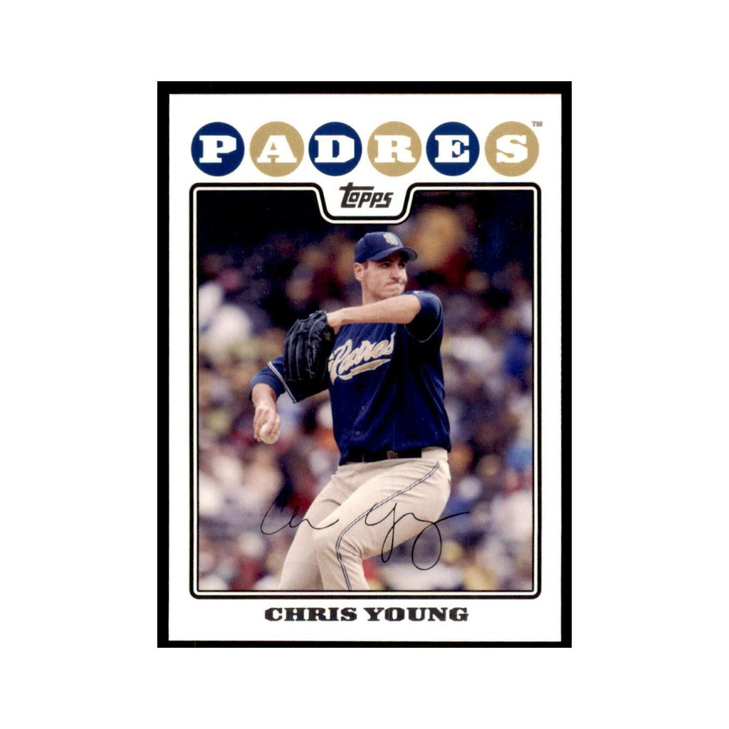 Chris Young 2008 Topps #55 Baseball Cards Baseball Card NM