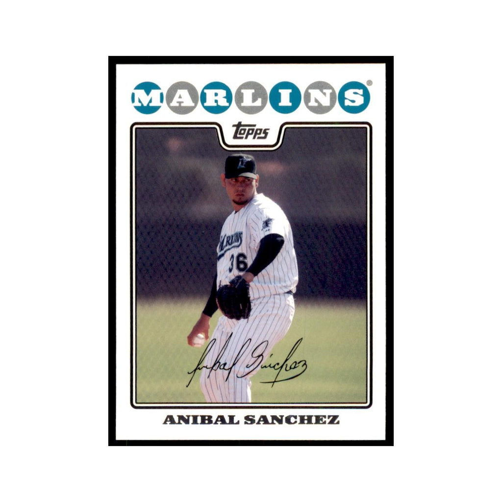 Anibal Sanchez 2008 Topps #29 Baseball Cards Baseball Card NM