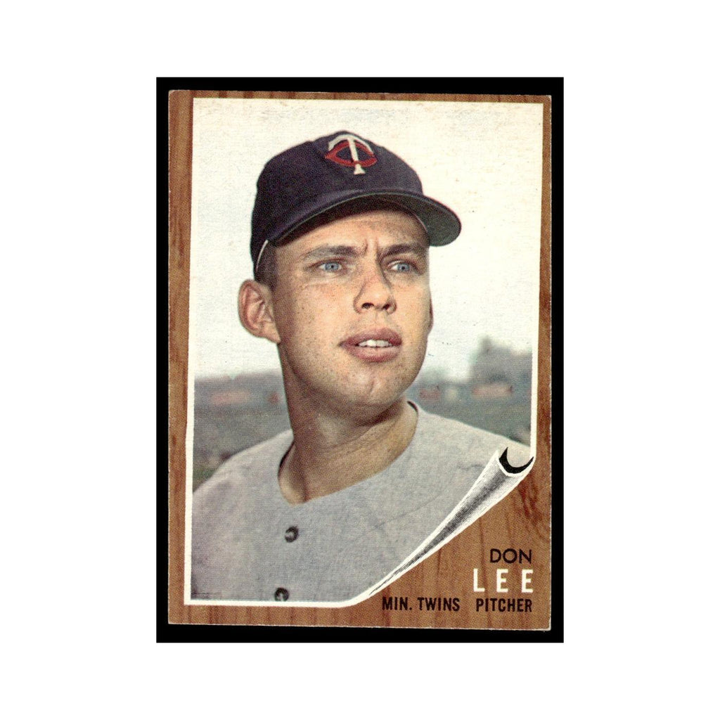Don Lee 1962 Topps #166 Minnesota Twins Baseball Card VG