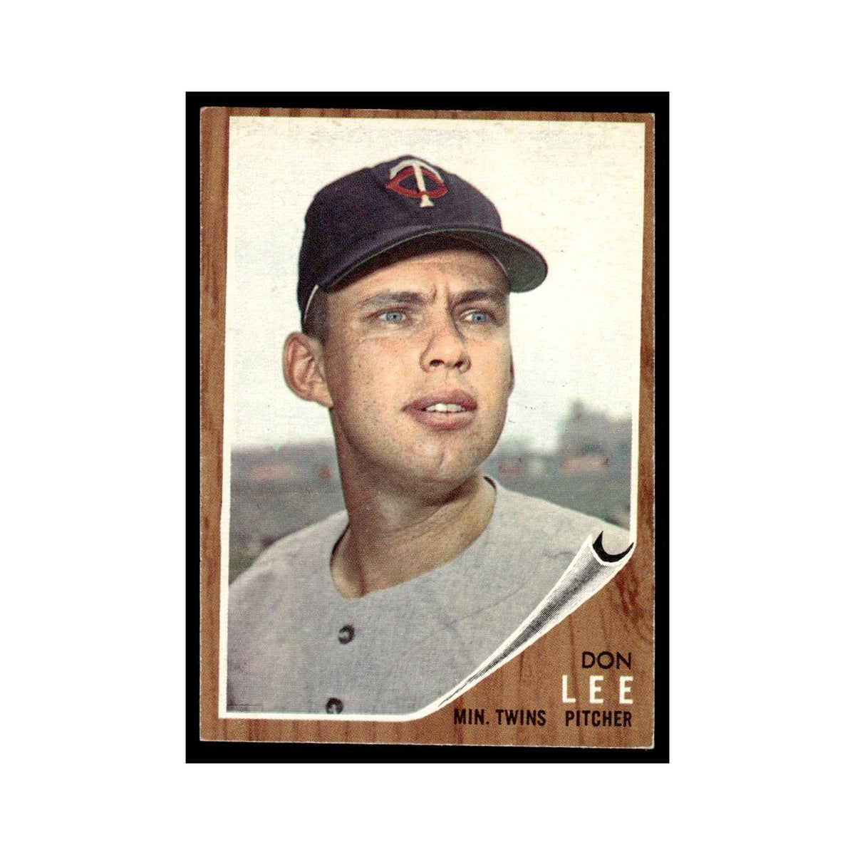 Don Lee 1962 Topps #166 Minnesota Twins Baseball Card VG