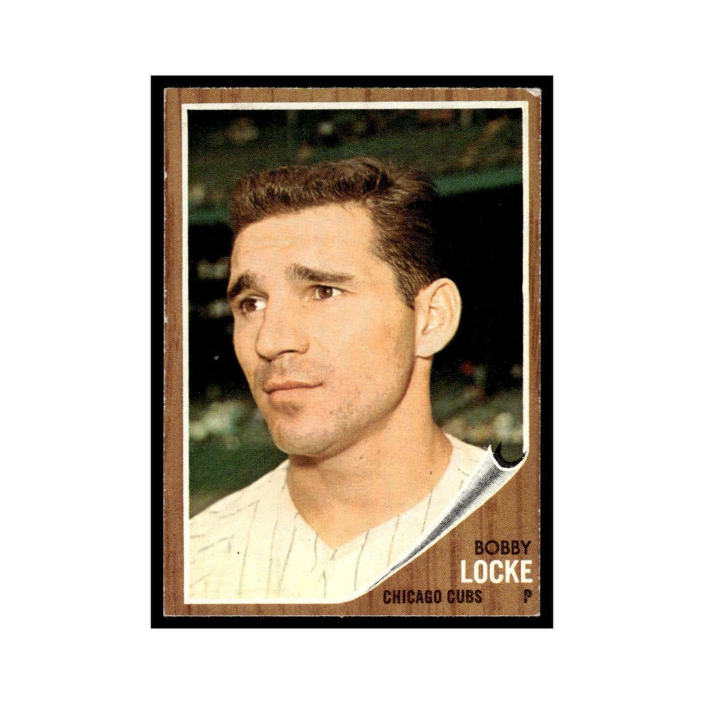 Bobby Locke 1962 Topps #359 Chicago Cubs Baseball Card VG