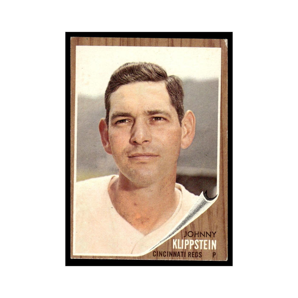 Johnny Klippstein 1962 Topps #151 Cincinnati Reds Baseball Card VG