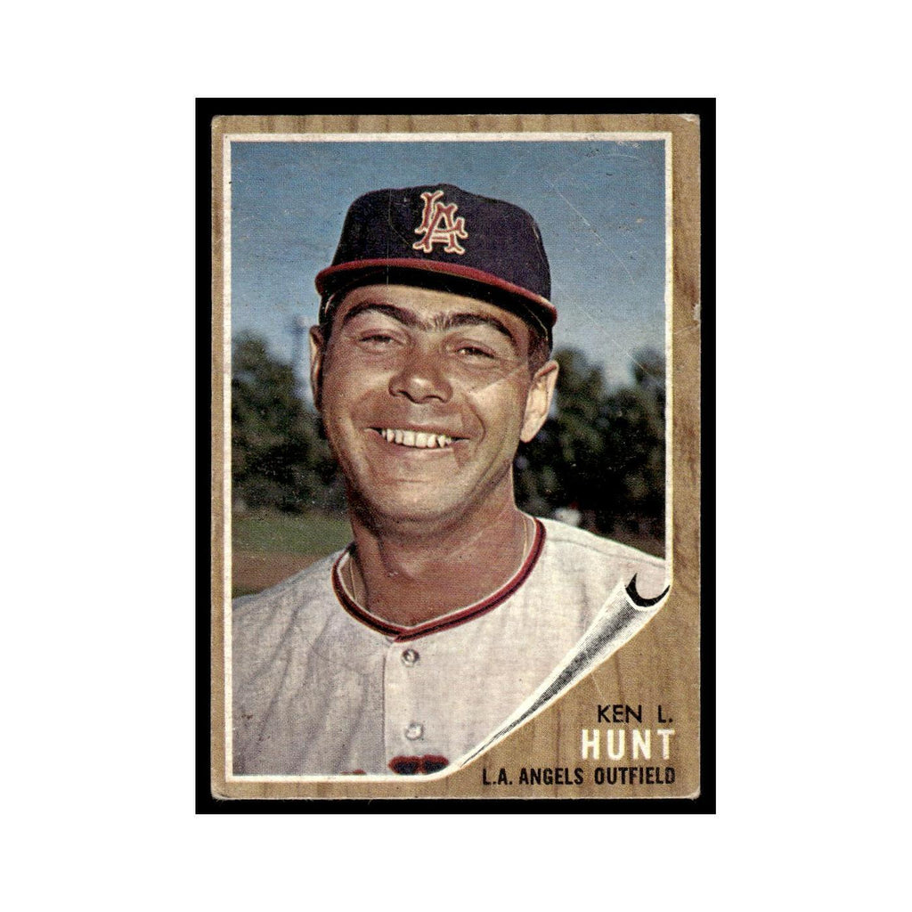 Ken L. Hunt 1962 Topps #68 Los Angeles Angels Baseball Card VG