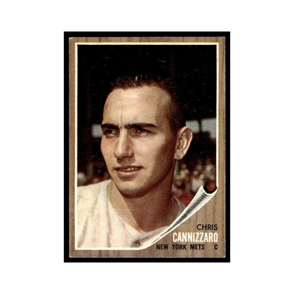 Chris Cannizzaro 1962 Topps #26 New York Mets Baseball Card VG