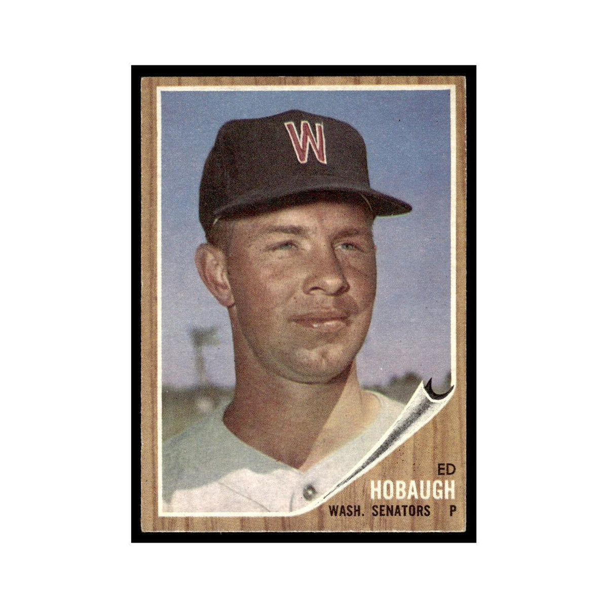 Ed Hobaugh 1962 Topps #79 Washington Senators Baseball Card VG
