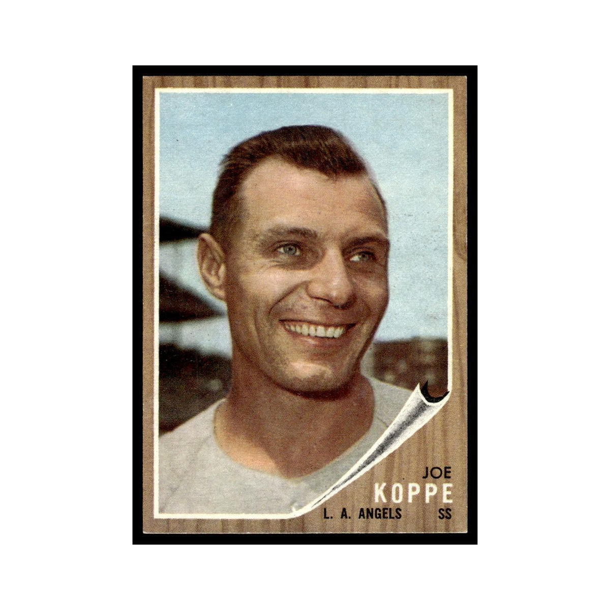 Joe Koppe 1962 Topps #39 Los Angeles Angels Baseball Card VG