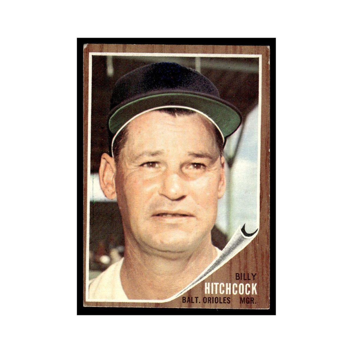 Billy Hitchcock 1962 Topps #121 Baltimore Orioles Baseball Card VG