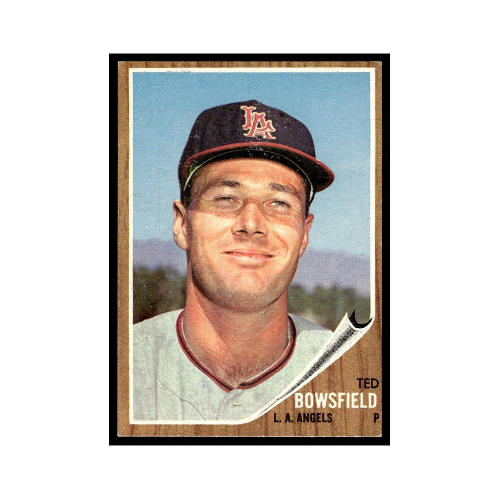 Ted Bowsfield 1962 Topps #369 Los Angeles Angels Baseball Card VG
