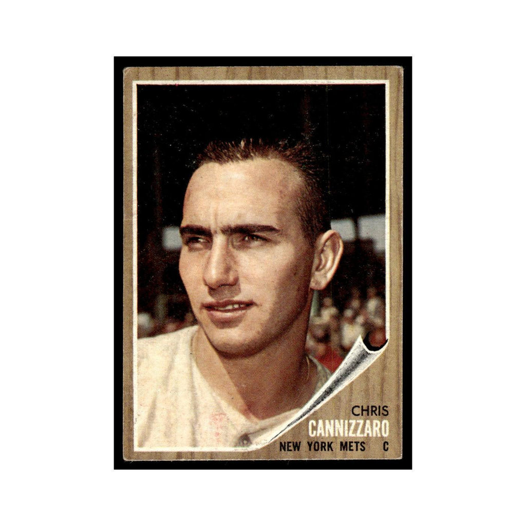 Chris Cannizzaro 1962 Topps #26 New York Mets Baseball Card VG
