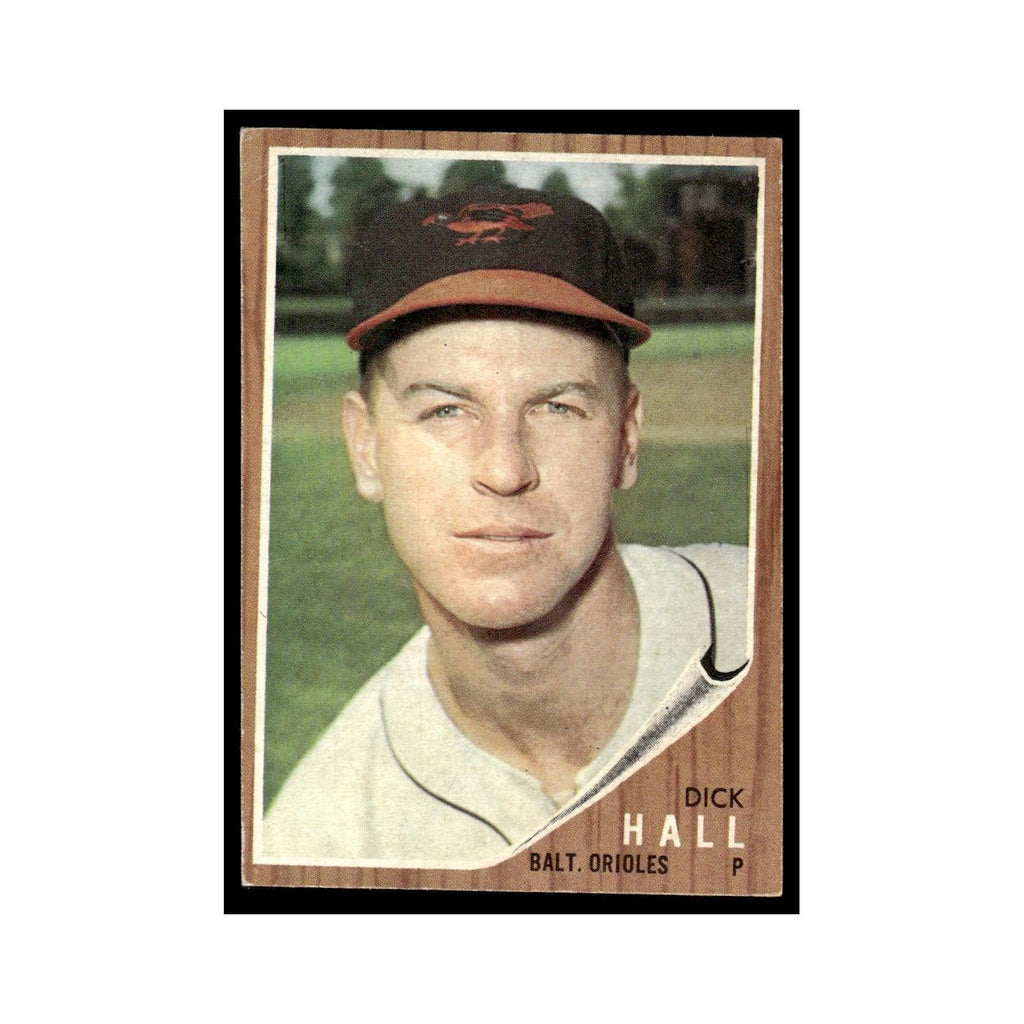 Dick Hall 1962 Topps #189 Baltimore Orioles Baseball Card VG