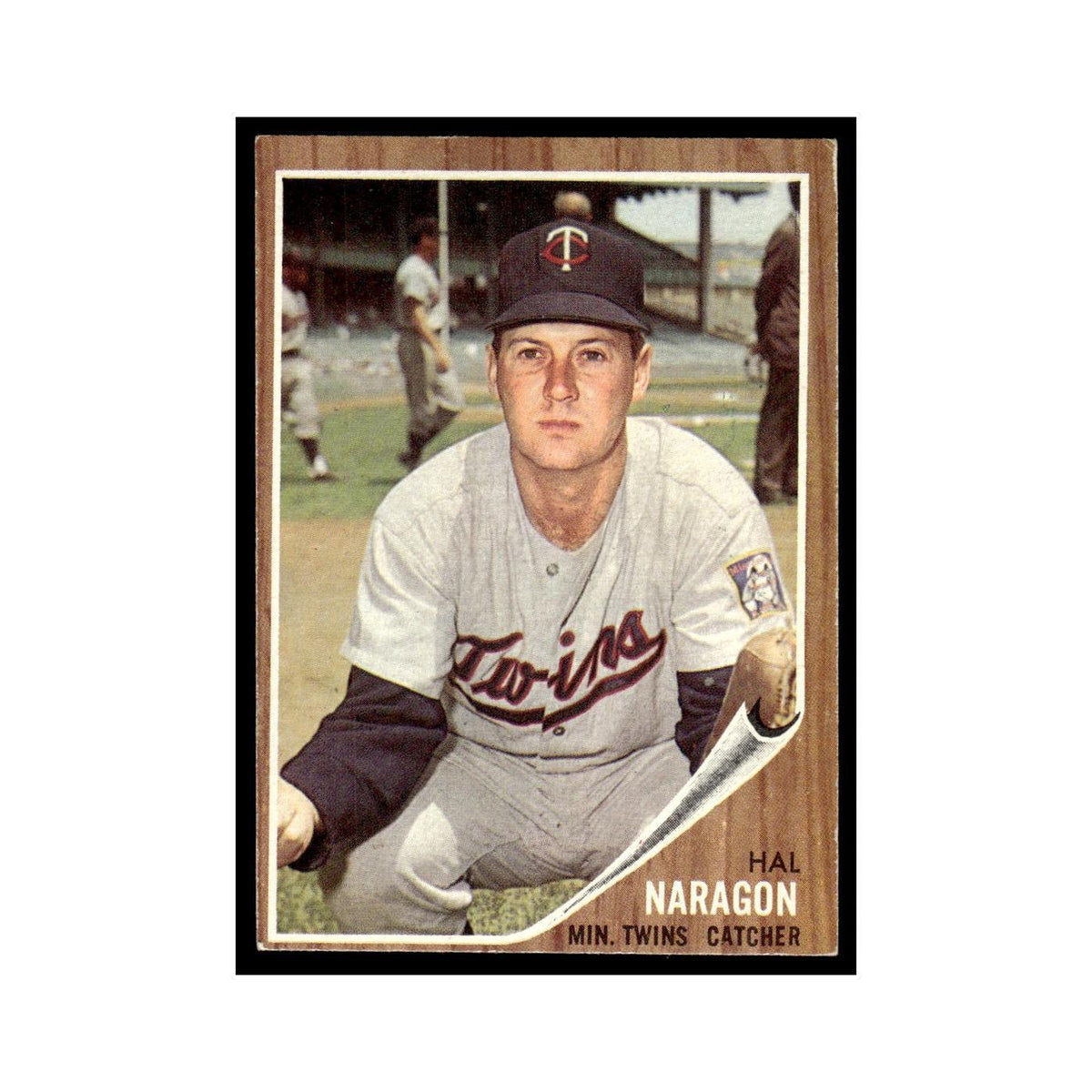 Hal Naragon 1962 Topps #164 Minnesota Twins Baseball Card VG
