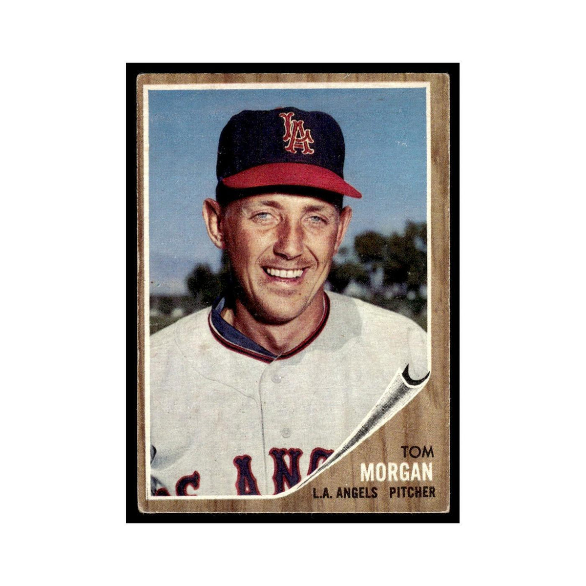 Tom Morgan 1962 Topps #11 Los Angeles Angels Baseball Card VG