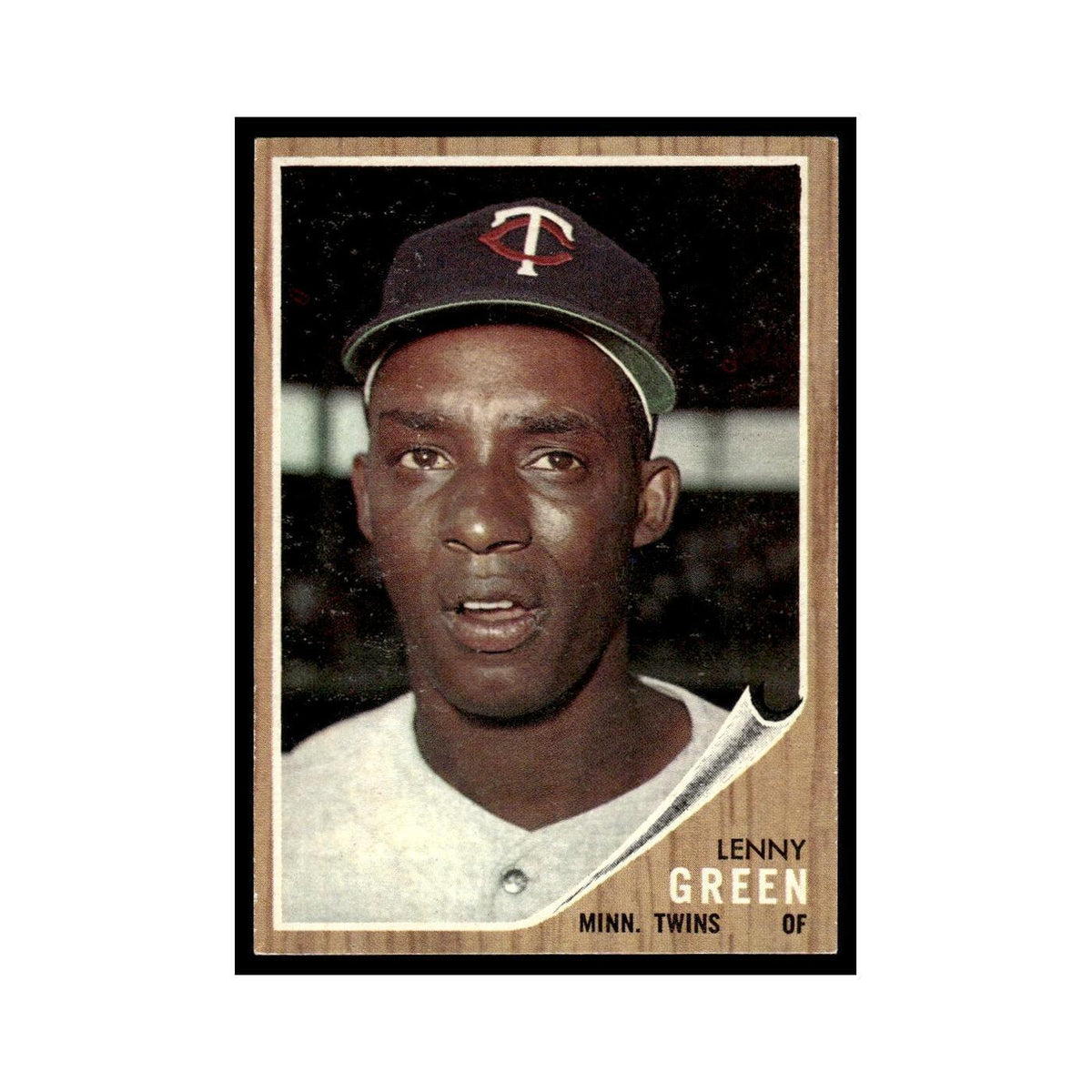 Lenny Green 1962 Topps #84 Minnesota Twins Baseball Card VG